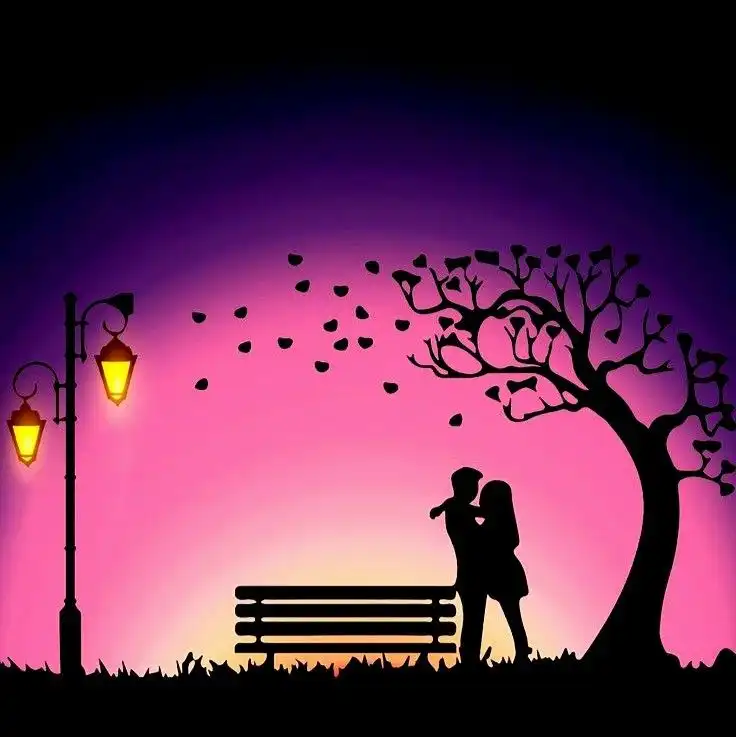 cute love dp pic